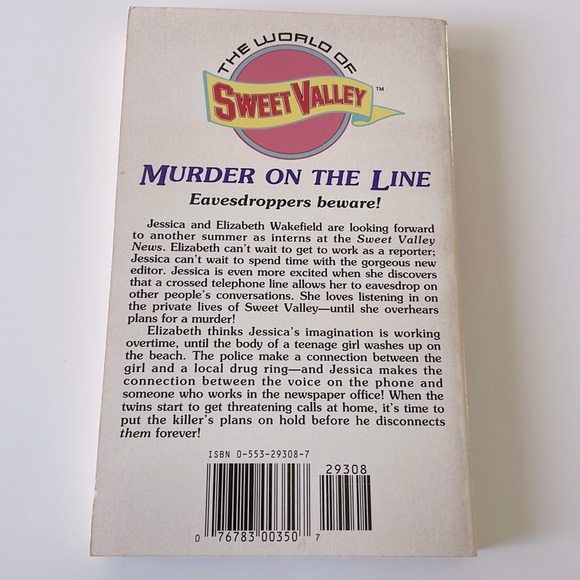 ✨2/$20✨ SVH (Super Thriller) Murder on the Line - Picture 2 of 3